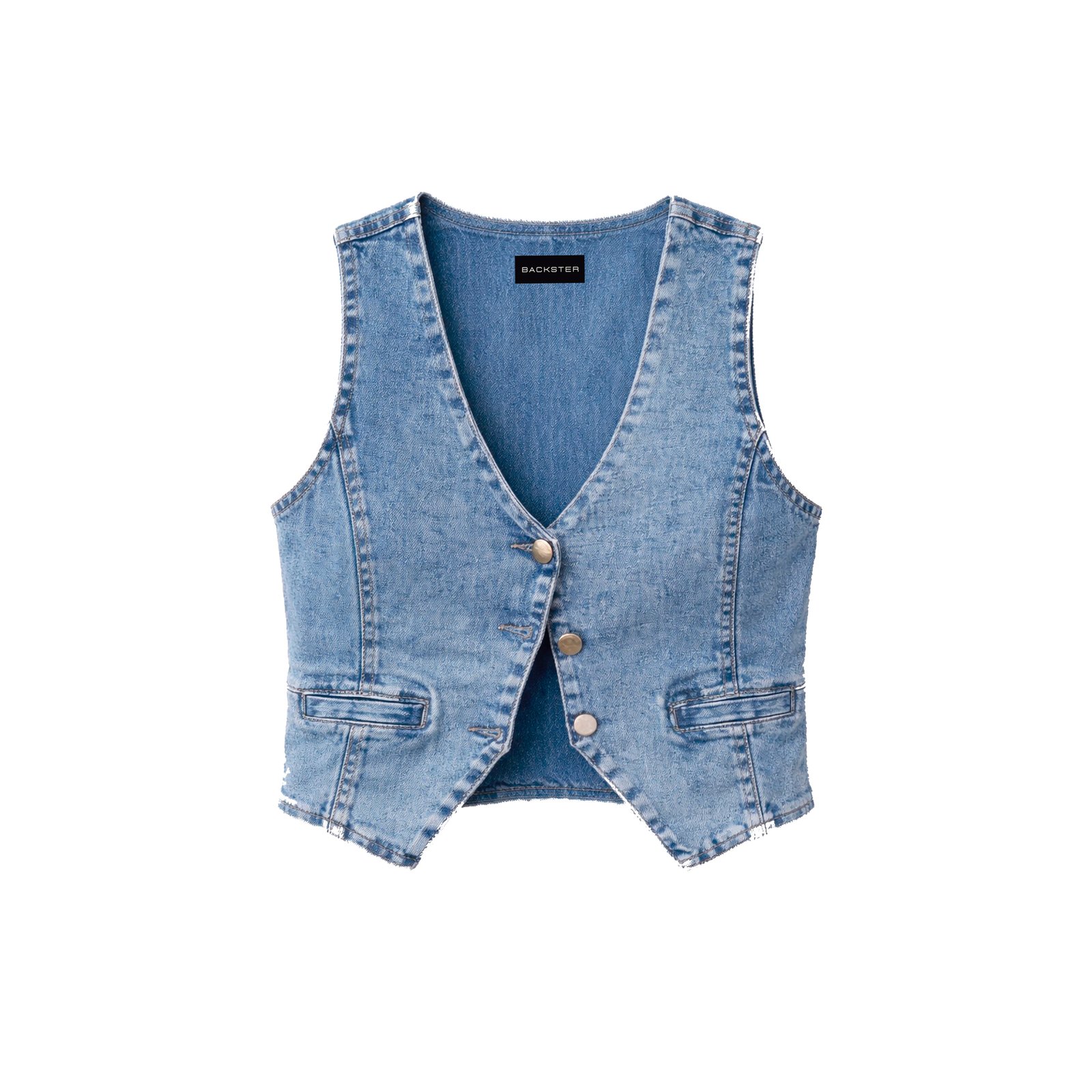 Chaleco de mezclilla estilo vintage | Backster