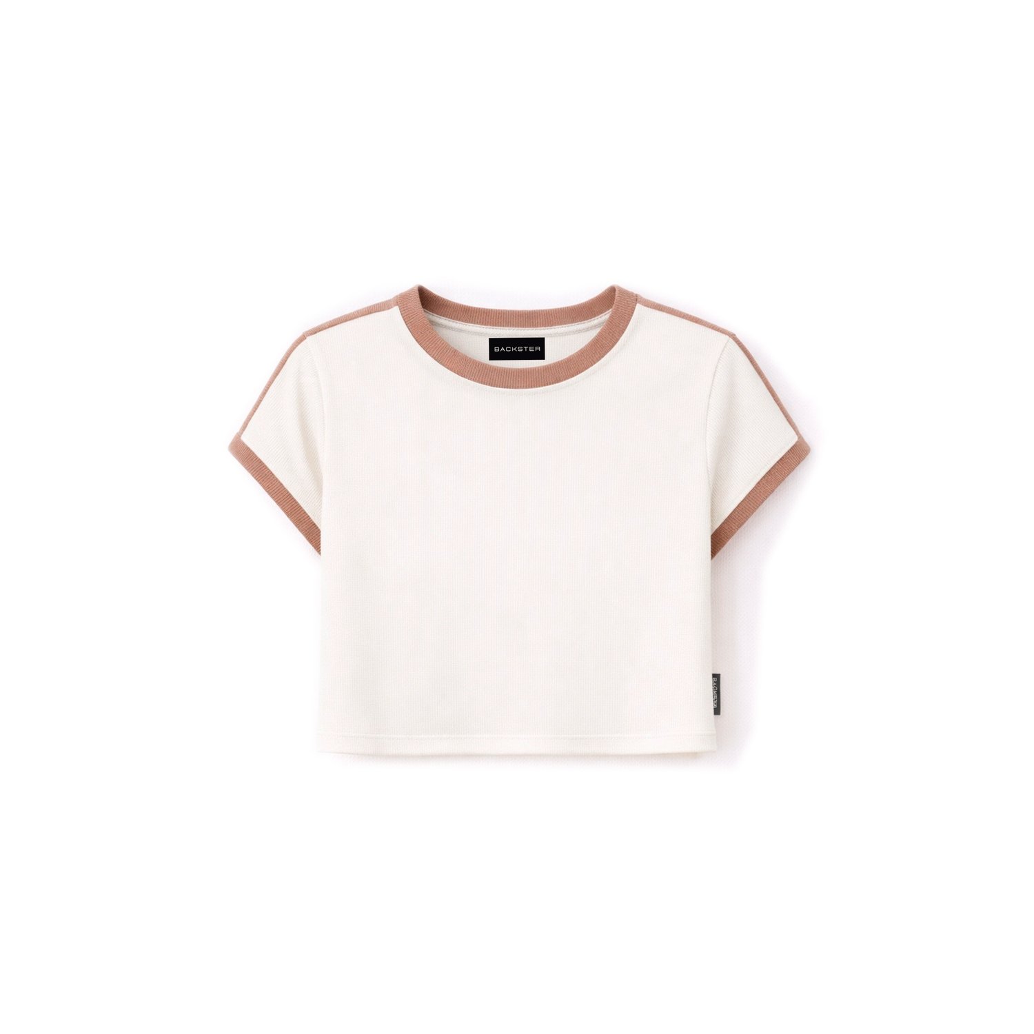 Camiseta crop cuello redondo | Backster