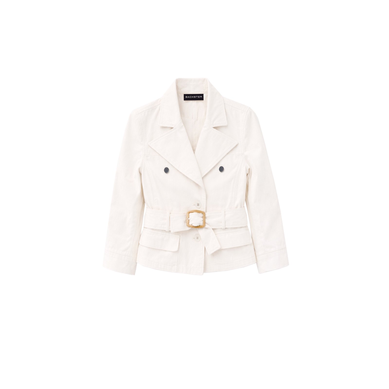 Chaqueta corta estructurada con cinturón | Backster